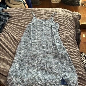 Abercrombie Kids Blue Floral Casual Dress